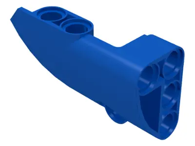 Blue Technic, Panel Fairing # 1 Small Smooth Short, Side A