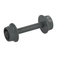 WHEELS, DIA. 8/11 MM, W/ AXLE