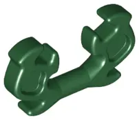 Dark Green Minifigure, Helmet Ninja Horn Elaborate