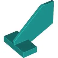 Dark Turquoise Tail Shuttle, Small
