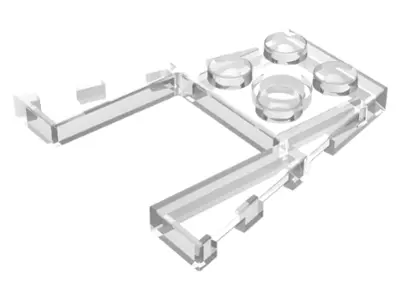 Trans-Clear Wedge, Plate 4 x 4