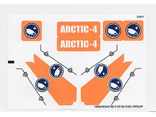 Sticker Sheet for Set 60064 - (14948/6044760)
