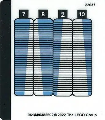Sticker Sheet for Set 40519, Sheet 2 - (96144/6382692)