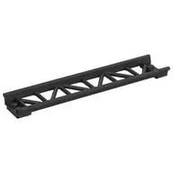 RAIL 2X16, W/ 3.2 SHAFT