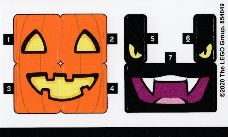 Sticker Sheet for Set 854049 - (854049)