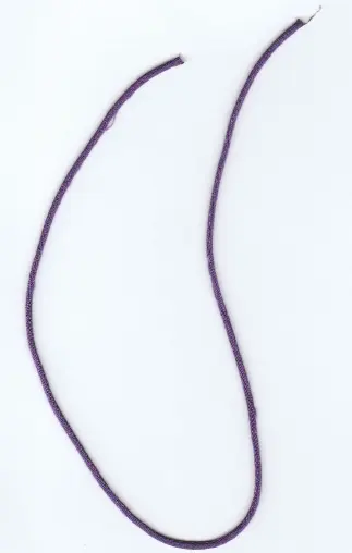 Dark Purple String, Cord Thick (1.89mm) 34.4cm / 44L