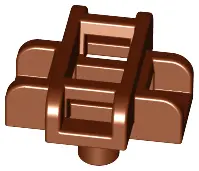 Reddish Brown Minifigure Scabbard for 2 Swords