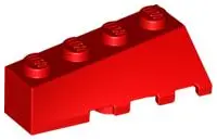 Red Wedge 4 x 2 Sloped Left