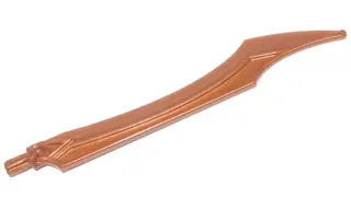 Reddish Copper Hero Factory Weapon, Blade with Curved Tip