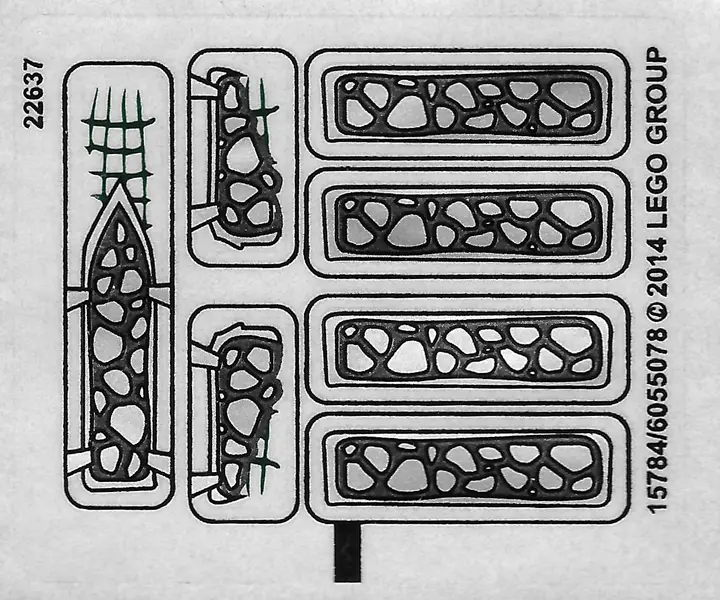Sticker Sheet for Set 70126 - (15784/6055078)