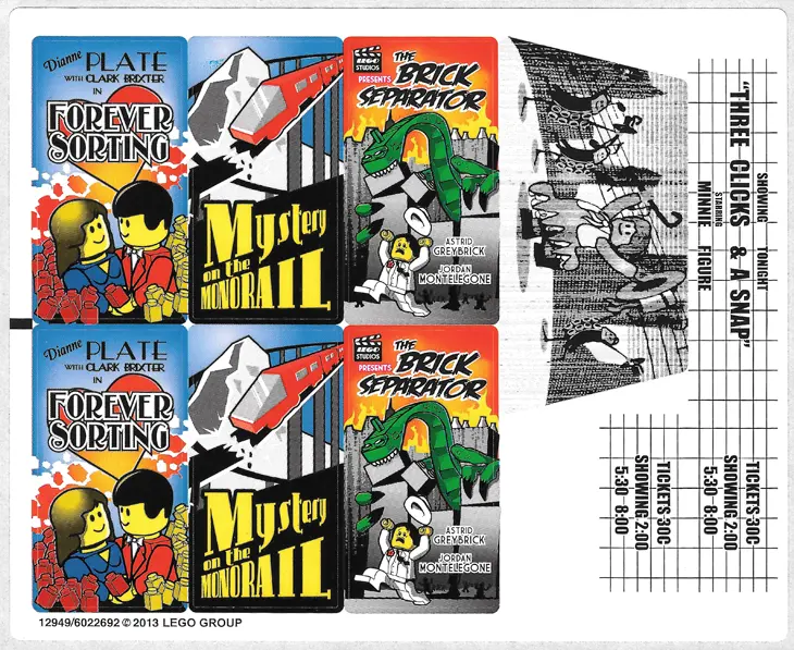 Sticker Sheet for Set 10232 - (12949/6022692)