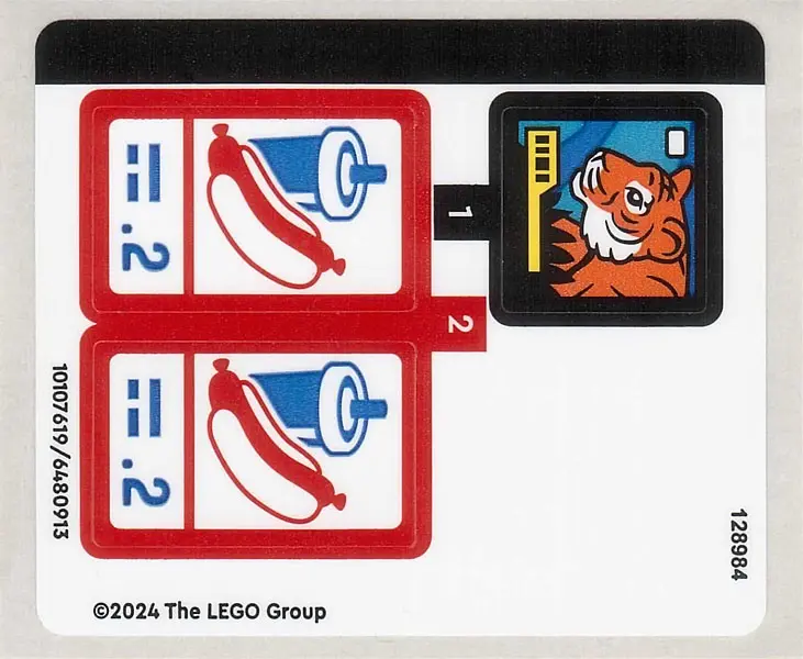 Sticker Sheet for Set 60440 - (10107619/6480913)