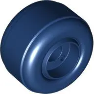 Blue Wheel Hard Plastic 37 x 21 with Pin Hole