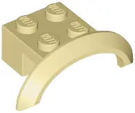 Vehicle, Mudguard 4 x 2 1/2 x 1 with Arch Round