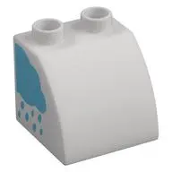 BRICK 2X2X1.5, OUTSIDE BOW, NO. 21