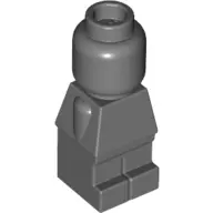 Dark Bluish Gray Body Microfigure Complete