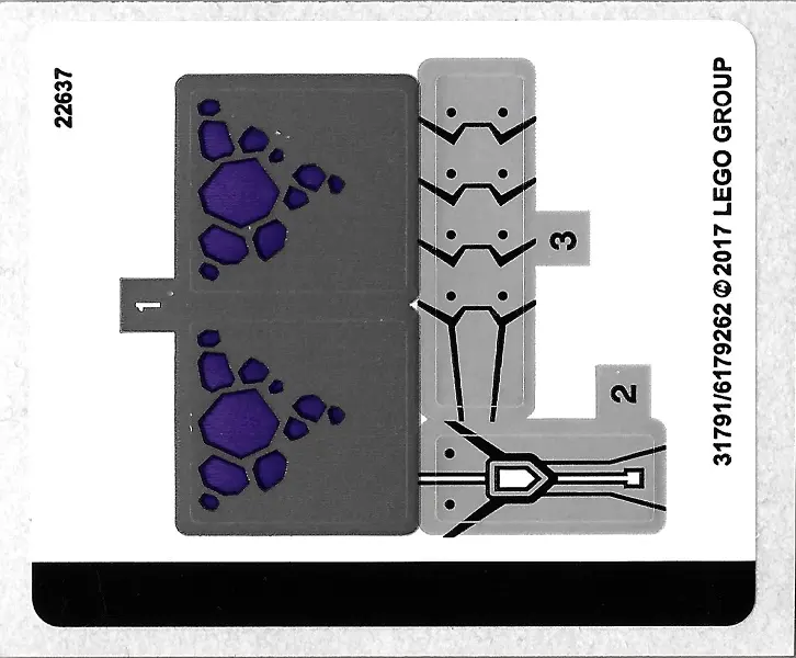 Sticker Sheet for Set 70359 - (31791/6179262)