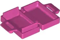 Dark Pink Minifigure, Utensil Briefcase / Suitcase