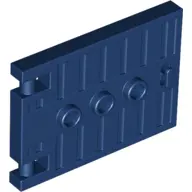 Dark Blue Door 1 x 5 x 3 with 3 Studs and Handle