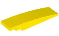 Yellow Slope, Curved 8 x 2