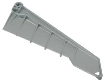Flat Silver Bionicle Wing Large