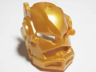 Pearl Gold Hero Factory Mask (Rocka 2013)
