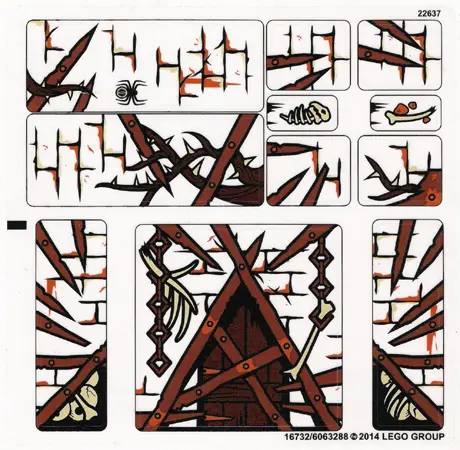Sticker Sheet for Set 79014 - (16732/6063288)