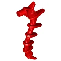 Red Plant Vine Seaweed / Appendage Spiked / Bionicle Spine
