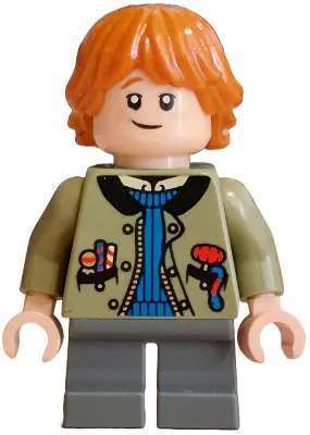 Weasley - Olive Green Jacket, Blue Jumper
