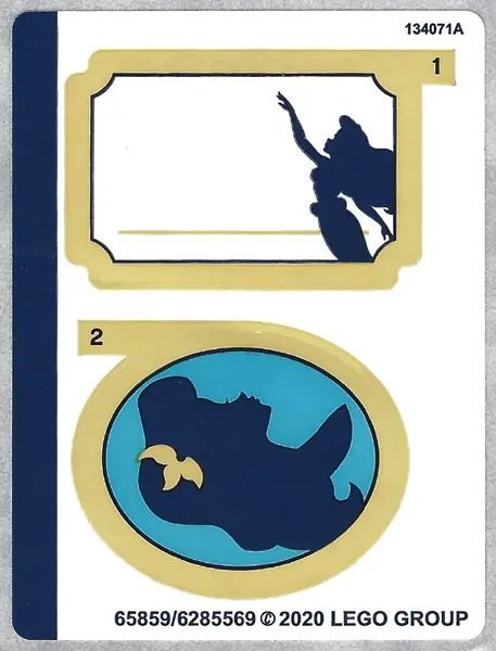 Sticker Sheet for Set 43176, Sheet 1 - (65859/6285569)