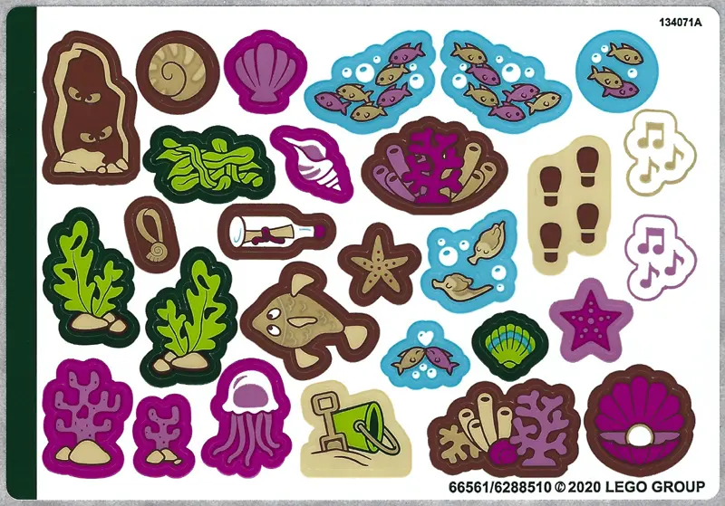Sticker Sheet for Set 43176, Sheet 2 - (66561/6288510)