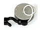 Pearl Light Gray Duplo Winch Drum Narrow High with White Rope and Black Thin Hook Fixed with Stud Ho