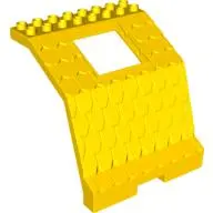 Yellow Duplo Roof Sloped 8 x 8 x 6 with 3 x 3 Opening