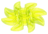 Trans-Neon Green Propeller 8 Blade 5 Diameter