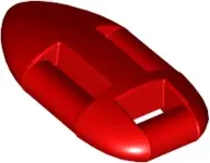 Red Minifigure, Utensil Lifeguard Float - Solid Back