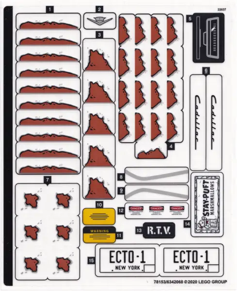 Sticker Sheet for Set 10274 - (78153/6342068)