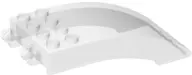 Trans-Clear Windscreen 8 x 4 x 2 Curved with Locking Dual 2 Fingers