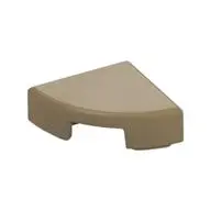 1/4 CIRCLE TILE 1X1