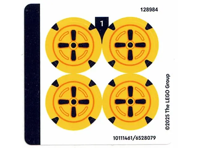 Sticker Sheet for Set 72032 - (10111461/6528079)