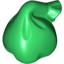 Green Minifigure, Utensil Sack / Bag with Handle