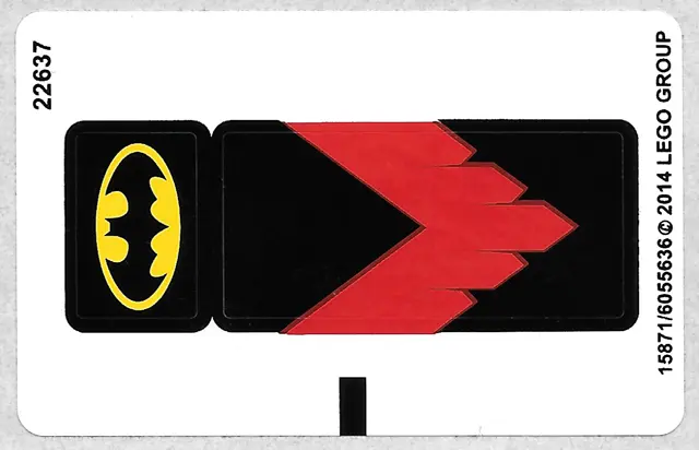 Sticker Sheet for Set 76011 - International Version - (15871/6055636)