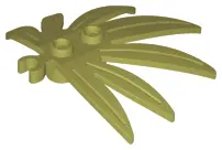 Olive Green Plant Leaves 6 x 5 Swordleaf with Open O Clip Thick