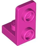 Pink Bracket 1 x 1 - 1 x 2 Inverted
