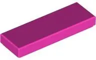 Pink Tile 1 x 3