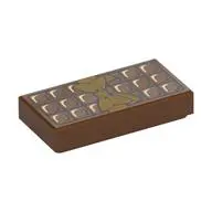 FLAT TILE 1X2 NO. "168"