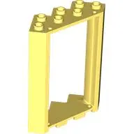 Bright Light Yellow Door, Frame 4 x 4 x 6 Corner
