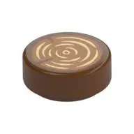FLAT TILE 1X1, ROUND NO. "48"