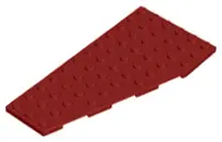 Dark Red Wedge, Plate 12 x 6 Left