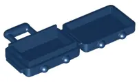 Dark Blue Minifigure, Utensil Suitcase with Long Handle