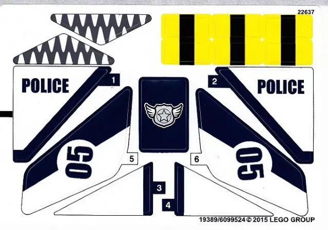 Sticker Sheet for Set 60067 - (19389/6099524)